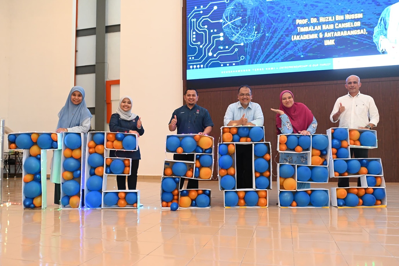 SESI BICARA MUHIBAH BERSAMA PELAJAR FAKULTI DI UMK JELI DAN MAJLIS PERASMIAN PENUTUP TIE 2025 